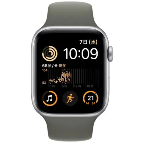 Apple Watch SE 第2世代 44mm GPS+Cellular アルミニウムケース/スポーツバンド