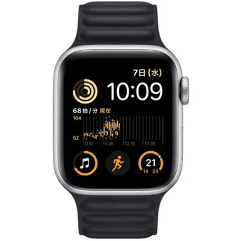 Apple Watch SE 第2世代 40mm GPS+Cellular アルミニウムケース/シルバーリンクブレスレット