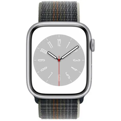 Apple Watch Series8 45mm GPS アルミニウムケース/スポーツループ