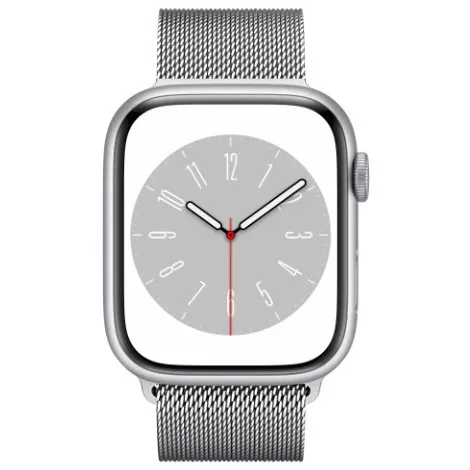 Apple Watch Series8 45mm GPS+Cellular アルミニウムケース/ミラネーゼループ