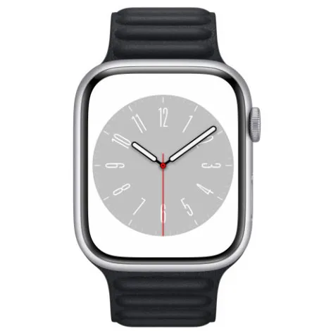 Apple Watch Series8 45mm GPS+Cellular アルミニウムケース/レザーリンク