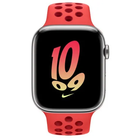 Apple Watch Series8 45mm GPS+Cellular ステンレススチールケース/Nikeスポーツバンド