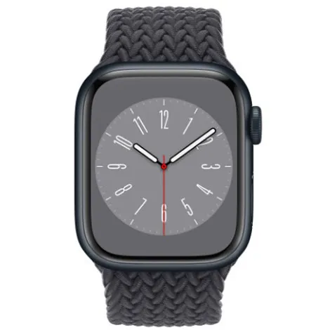 Apple Watch Series8 41mm GPS アルミニウムケース/ブレイデッドソロループ