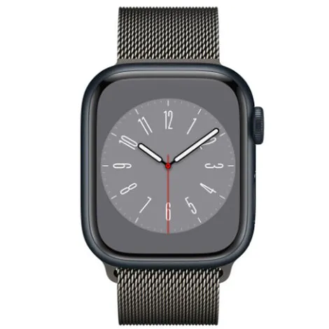 Apple Watch Series8 41mm GPS+Cellular アルミニウムケース/ミラネーゼループ
