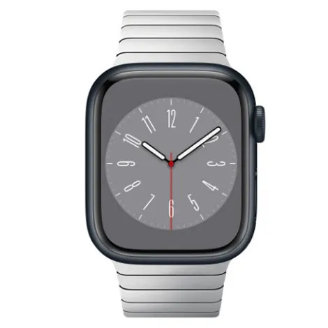 Apple Watch Series8 41mm GPS+Cellular アルミニウムケース/シルバーリンクブレスレット
