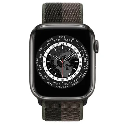 Apple Watch Edition Series7 45mm GPS+Cellular チタニウムケース/スポーツループ