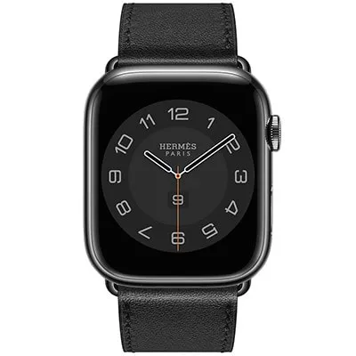 Apple Watch Hermes Series7 45mm GPS+Cellular ステンレススチールケース/シンプルトゥールストラップ