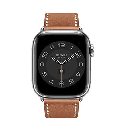 Apple Watch Hermes Series7 41mm GPS+Cellular ステンレススチールケース/シンプルトゥールストラップ