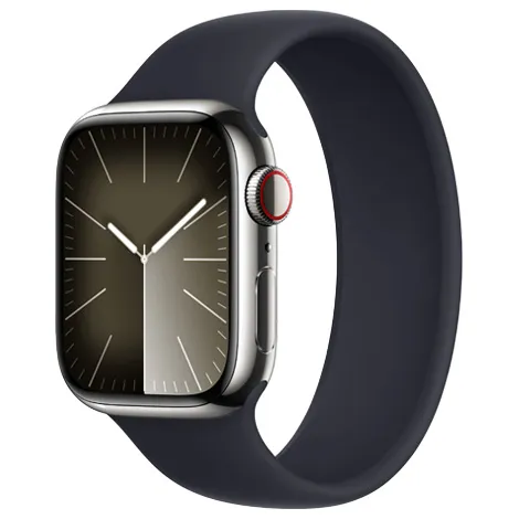 Apple Watch Series9 41mm GPS+Cellular ステンレススチール/ソロループ