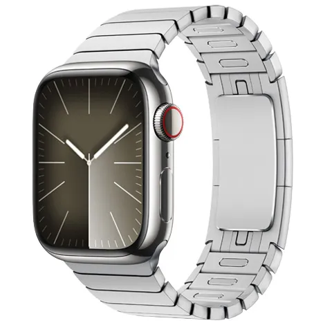Apple Watch Series9 41mm GPS+Cellular ステンレススチール/リンクブレスレット