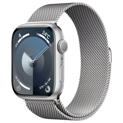 Apple Watch Series9 45mm GPS アルミニウムケース/ミラネーゼループ