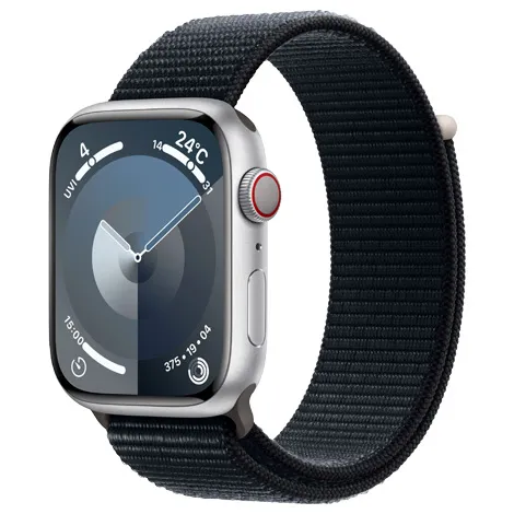 Apple Watch Series9 45mm GPS+Cellular アルミニウムケース/スポーツループ