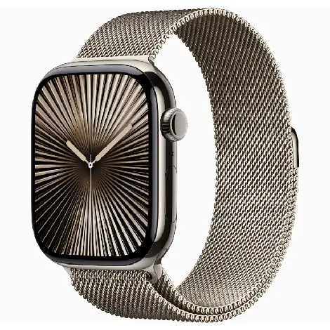 Apple Watch Series10 46mm GPS ＋ Cellular チタニウムケース/ミラネーゼループ