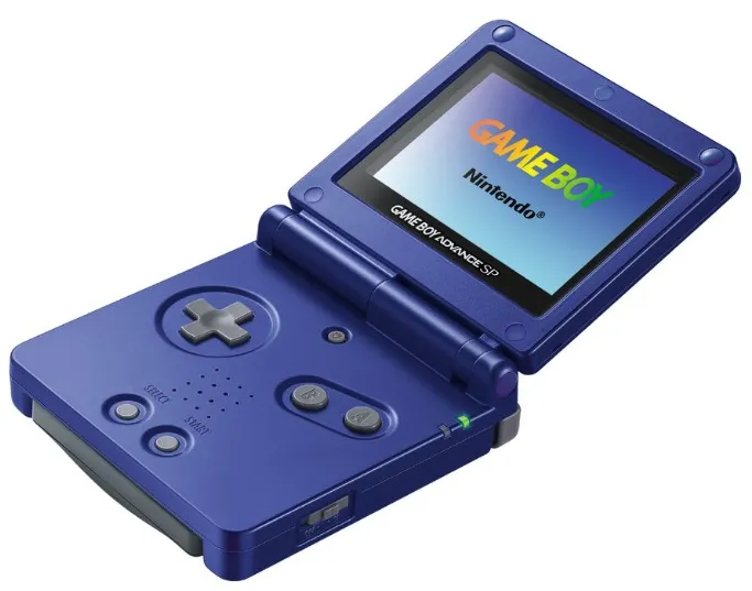 ゲームボーイアドバンスSP アズライトブルー