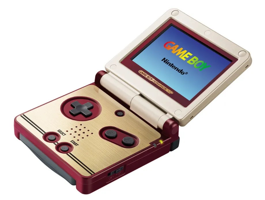 ゲームボーイアドバンスSP ファミコン生誕20周年モデル