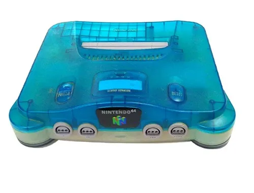 ニンテンドー64 クリアブルー