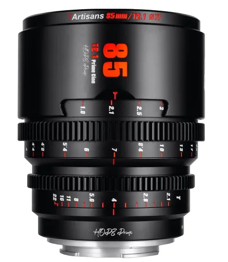 7Artisans HOPE Prime 85mm T2.1 7A-HP85T21-M43-B ブラック マイクロフォーサーズ用