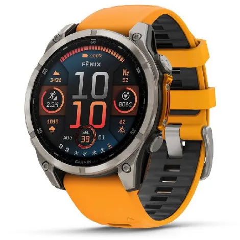 fenix 8 Sapphire AMOLED 47mm 010-02904-17 Ti/Orange