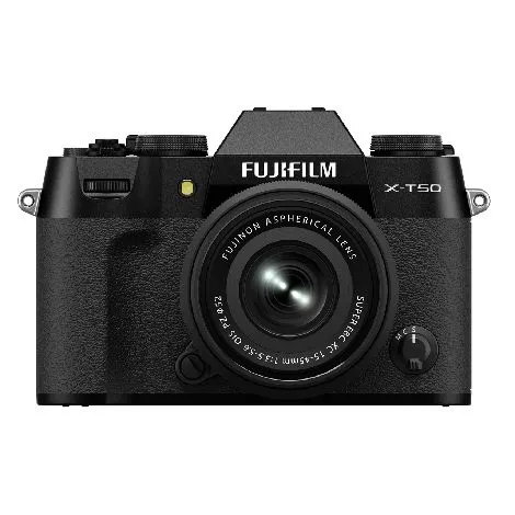 FUJIFILM X-T50 XC15-45mmレンズキット 日英2言語設定モデル ブラック