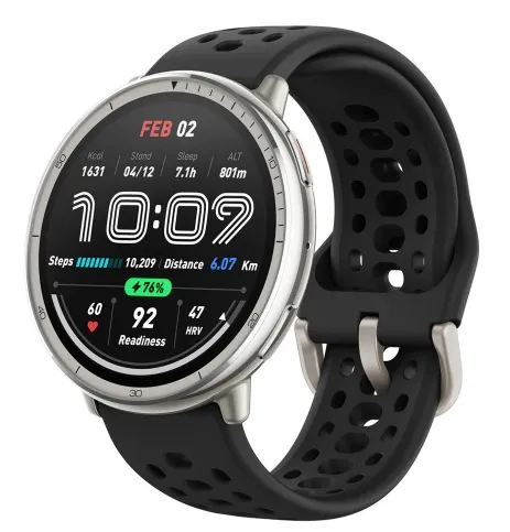 Amazfit Active 2 スタンダードバージョン ブラックシリコン