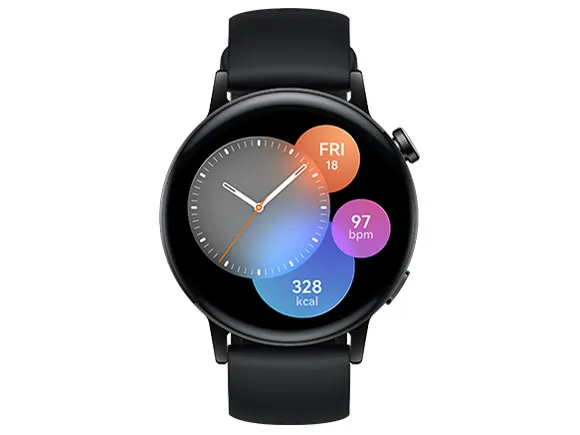 HUAWEI WATCH GT3 42mm スポーツモデル ブラックフルオロエラストマー