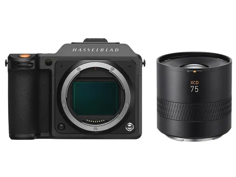 X2D 100C + XCD 3.4/75P Lightweight Portrait Lens Kit  