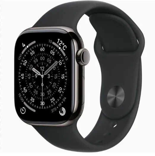 Apple Watch Series11 42mm GPS+Cellular チタニウムケース/スポーツバンド