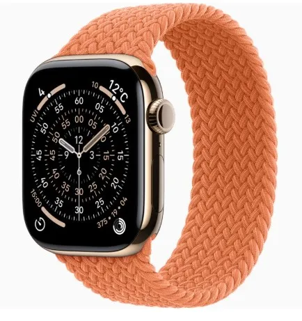 Apple Watch Series11 42mm GPS+Cellular チタニウムケース/ブレイデッドソロループ