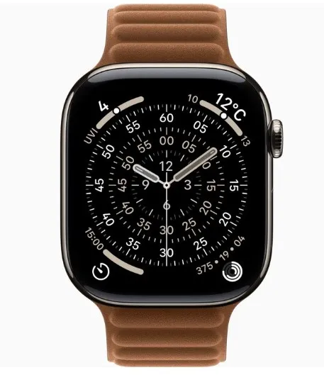 Apple Watch Series11 46mm GPS+Cellular チタニウムケース/マグネティックリンク
