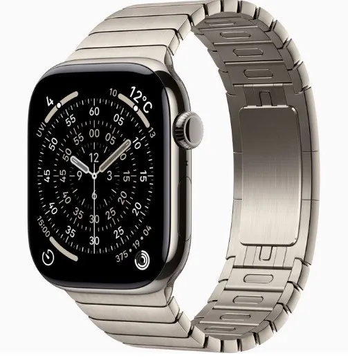 Apple Watch Series11 46mm GPS+Cellular チタニウムケース/リンクブレスレット
