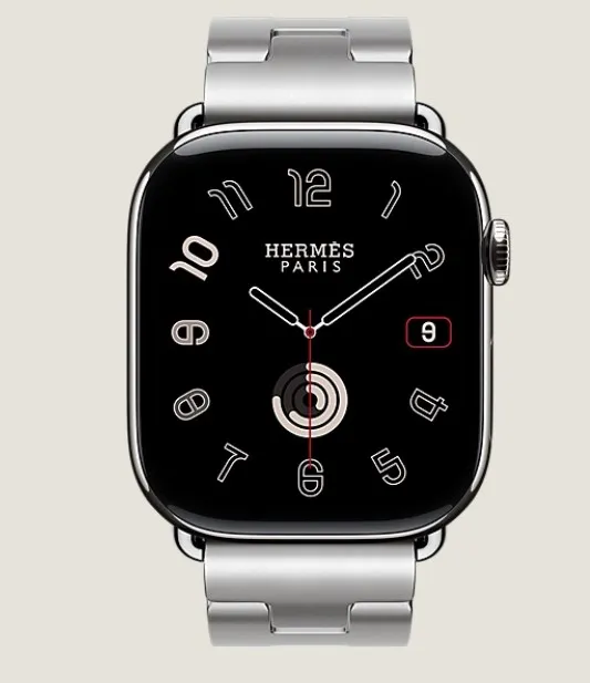 Apple Watch Hermes Series11 46mm GPS+Cellular チタニウムケース/グランH・シンプルトゥールブレスレット