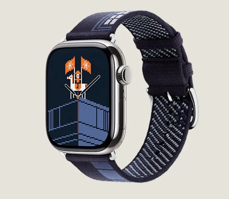 Apple Watch Hermes Series11 46mm GPS+Cellular チタニウムケース/フォーブルパーティ・シンプルトゥールストラップ