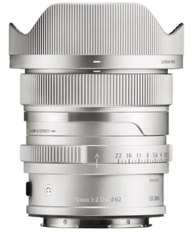 20mm F2 DG ライカL用  シルバー