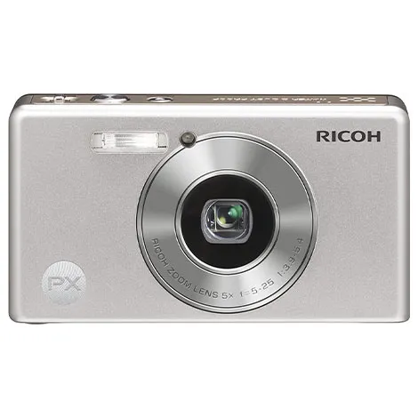 コンパクトデジタルカメラ PX CHAMPAGNE SILVER