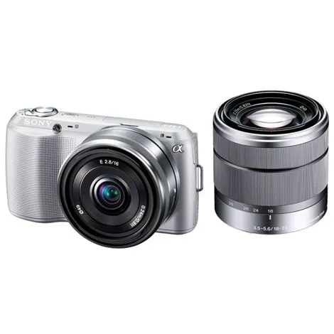 NEX-C3D ダブルレンズキット シルバー