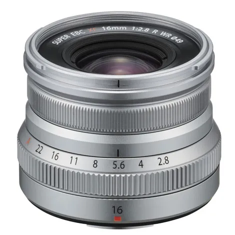XF16mm F2.8 R WR シルバー