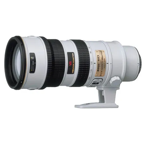 AF-S VR Zoom-Nikkor ED 70-200mm F2.8G IF ライトグレー