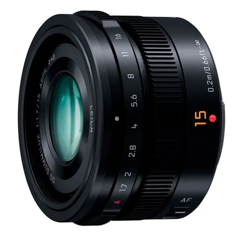 LEICA DG SUMMILUX 15mm/F1.7 ASPH. H-X015-K ブラック