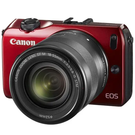 EOS M ダブルレンズキット レッド
