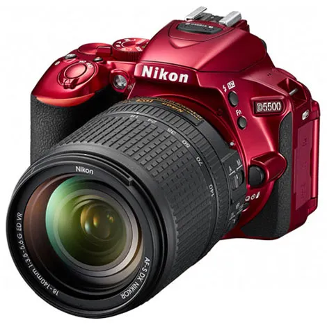 D5500 18-140 VR レンズキット レッド